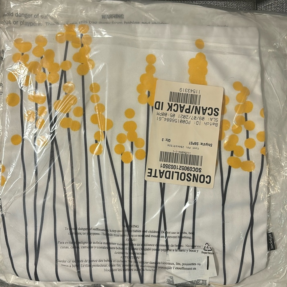 NEW NEVER USED Society6 Accent Pillow